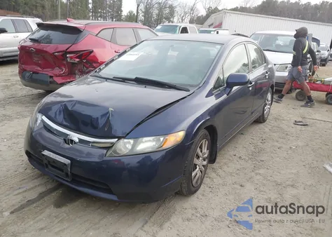 2007 Honda Civic Lx z USA, uszkodzony, nr VIN 1HGFA16587L116606